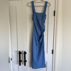 Zara Sky Blue Knit Dress